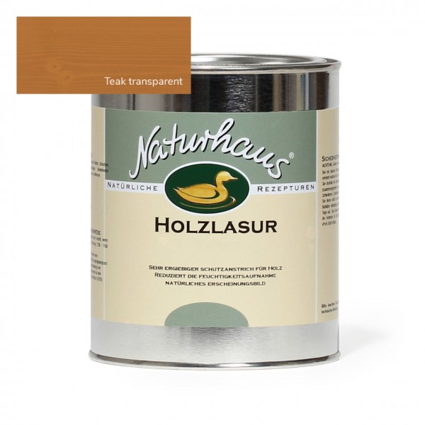 Holzlasur für Außen Teak transparent